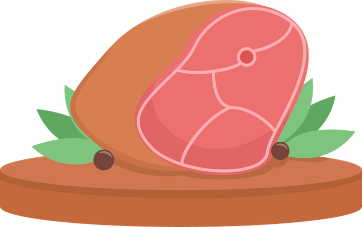 Meat  Illustration