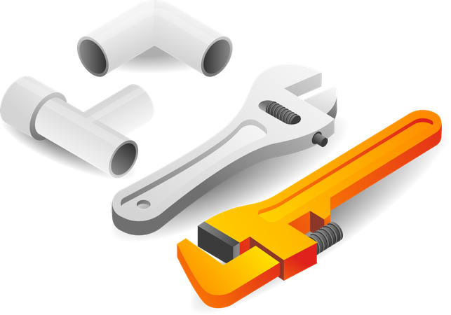 Mechanical piping tools  Illustration