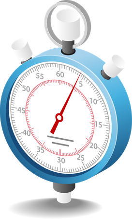 Mechanical stopwatch tool  Illustration