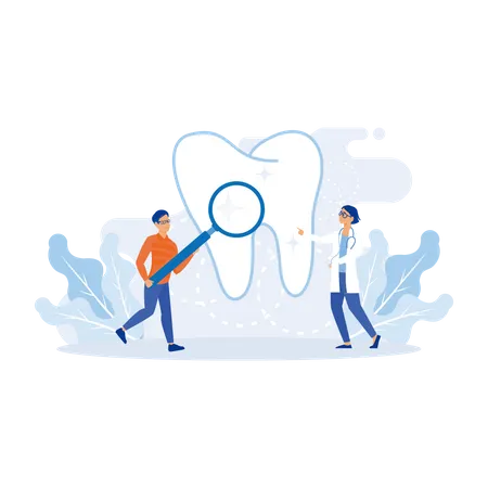 Médecin dentiste  Illustration