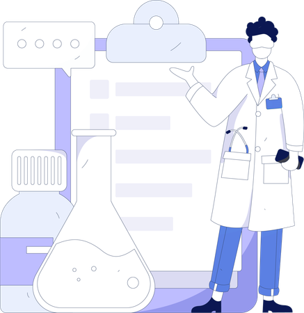 Ordonnance du médecin  Illustration