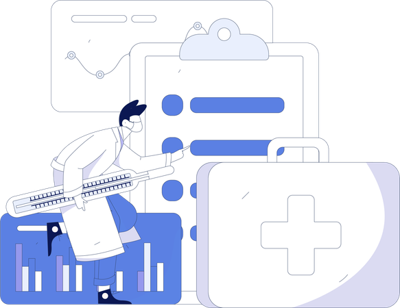 Ordonnance du médecin  Illustration