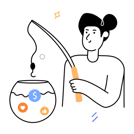 Monétisation des médias  Illustration