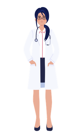 Médica  Ilustração