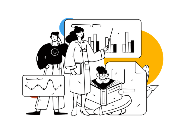 Medical analysis  Illustration