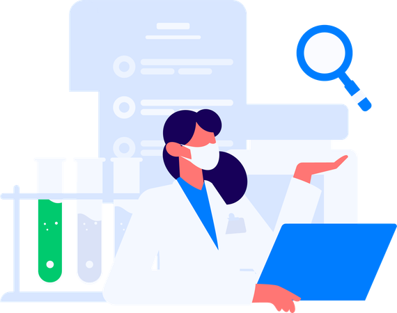Medical app  Illustration