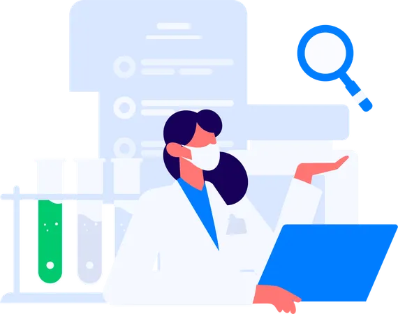 Medical app  Illustration