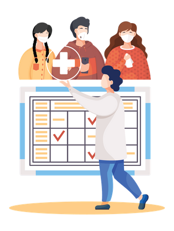 Medical appointment  Illustration