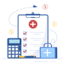 medical billing illustration svg