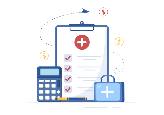 Medical Billing  Illustration