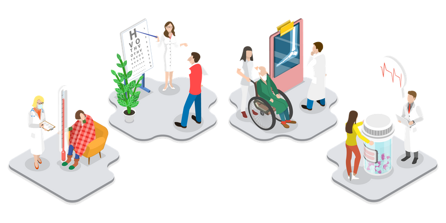 Medical Care Illustration
