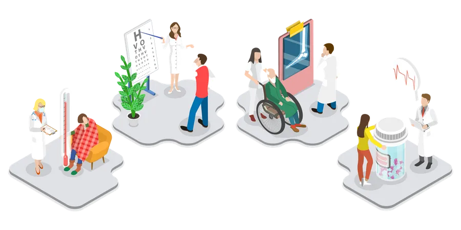 Medical Care  Illustration