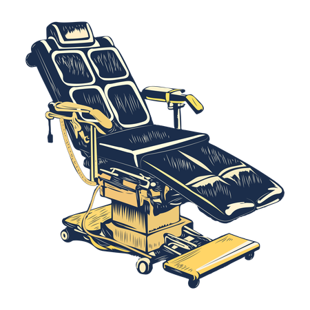 Medical Chair  Illustration