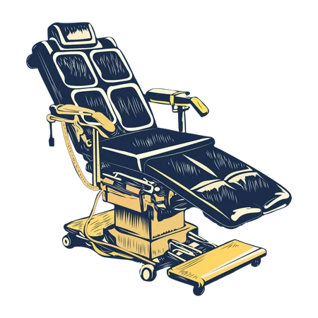 Medical Chair  Illustration