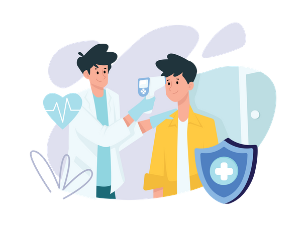 Medical Check Up  Illustration