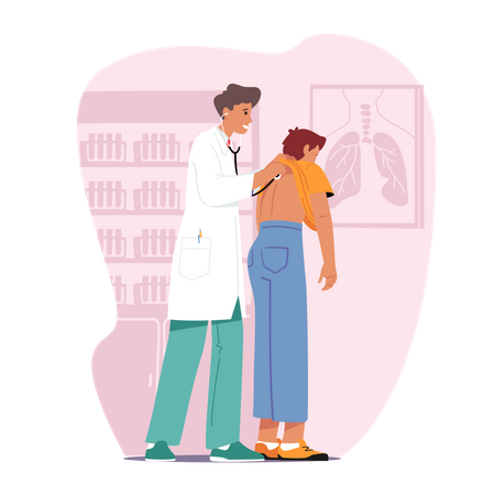 Medical Check Up  Illustration