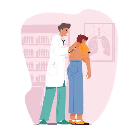 Medical Check Up  Illustration