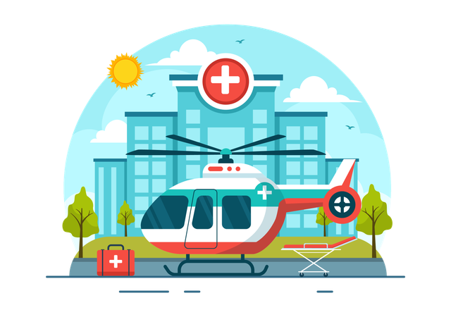 Medical chopper  Illustration