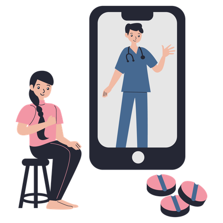 Medical Consul  Illustration