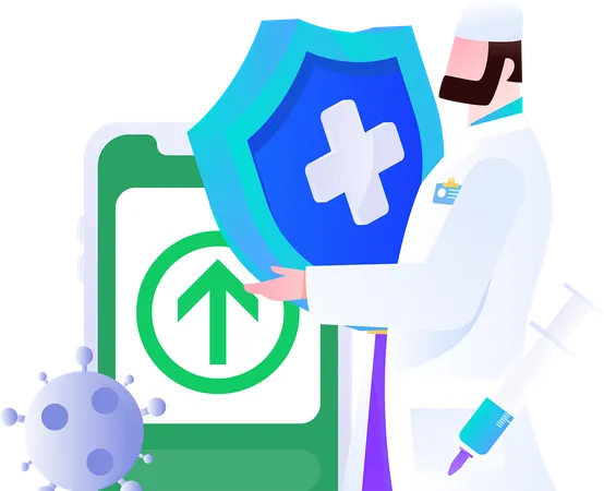 Medical Consultant  Illustration