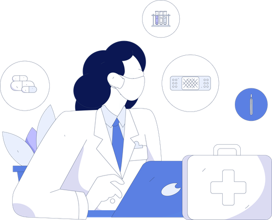 Medical Document  Illustration