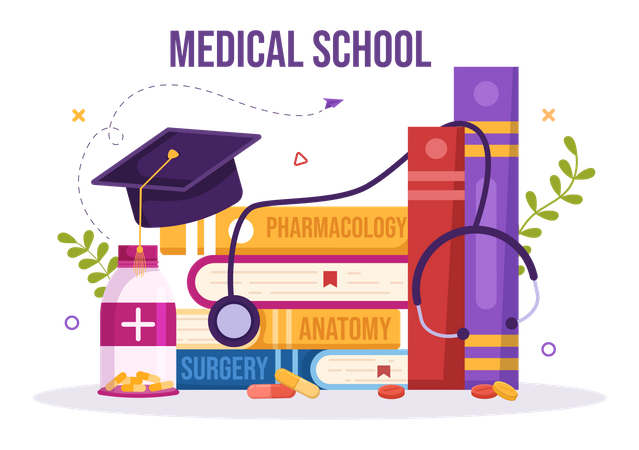 Medical education  Illustration
