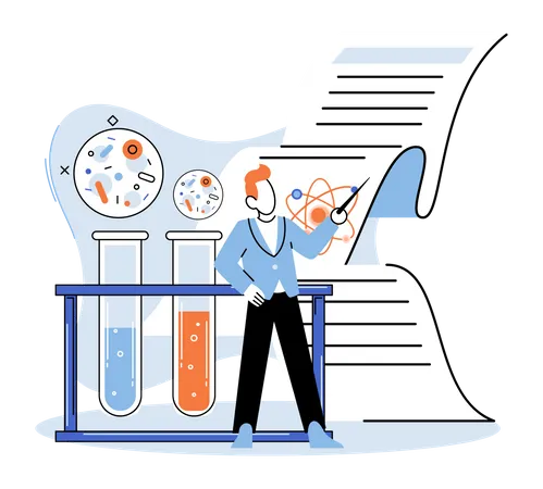 Medical examination in clinic  Illustration