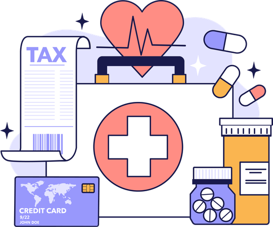 Medical expenses  Illustration