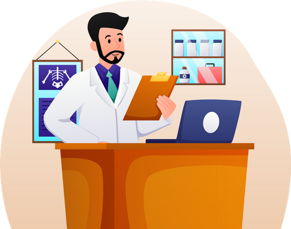 Medical Information  Illustration