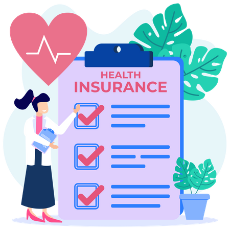 Medical Insurance  Illustration