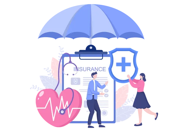 Medical Insurance  Illustration