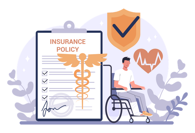 Medical insurance  Illustration