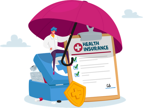 Medical Insurance  Illustration