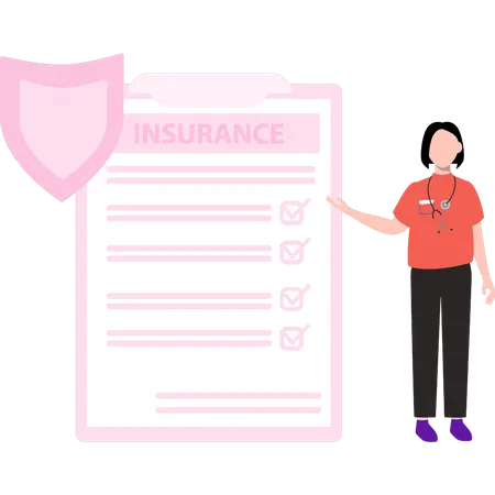 Medical insurance  Illustration