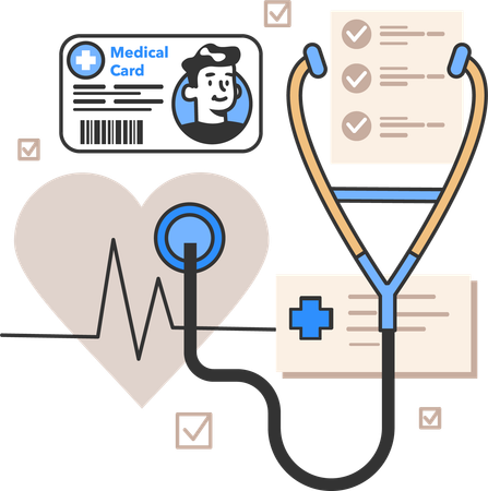 Medical Insurance  Illustration