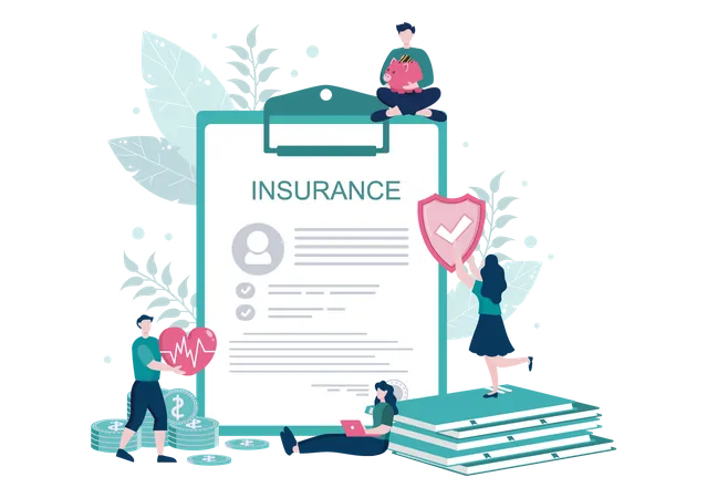 Medical Insurance policy  イラスト