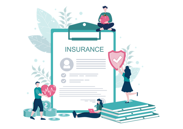 Medical Insurance policy  Illustration