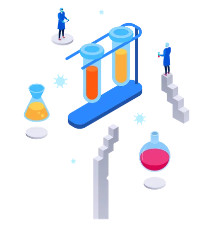 Medical laboratory  Illustration