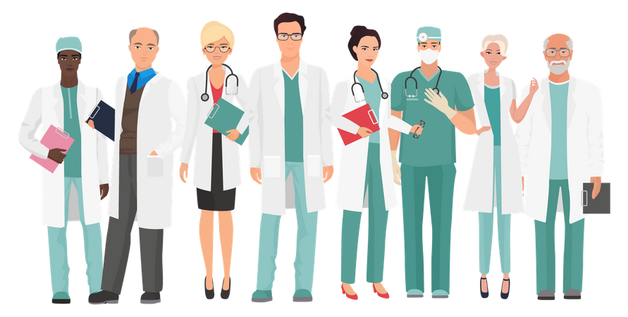 Medical Practitioners  Illustration