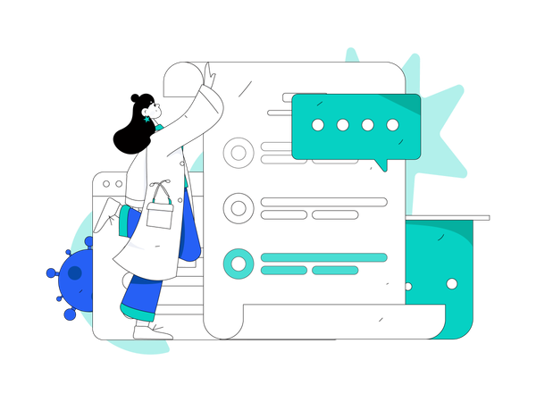 Medical prescription  Illustration