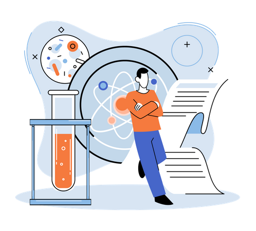 Medical Research  Illustration