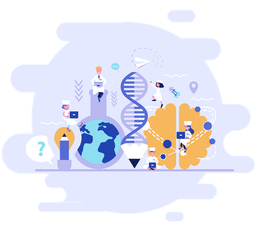 Medical Research  Illustration
