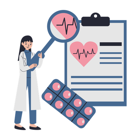 Medical Research  Illustration