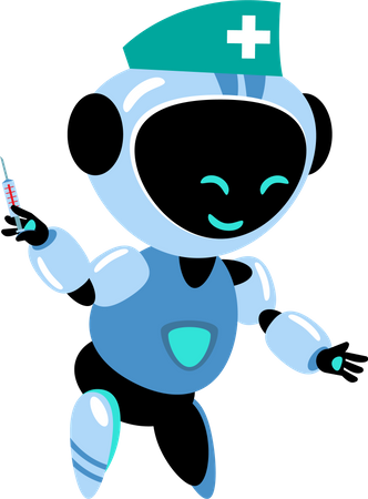 Medical Robot  Illustration