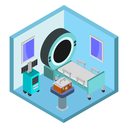 Medical room  Illustration