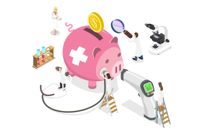 Medical Savings  Illustration