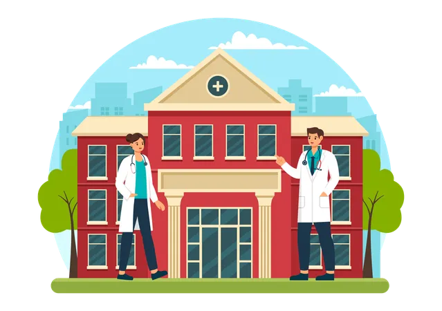 Medical School  Illustration