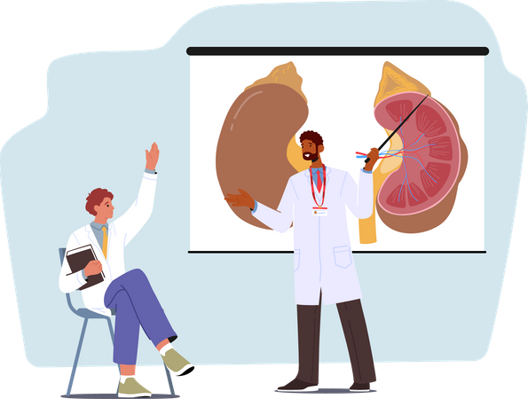 Medical Seminar  Illustration