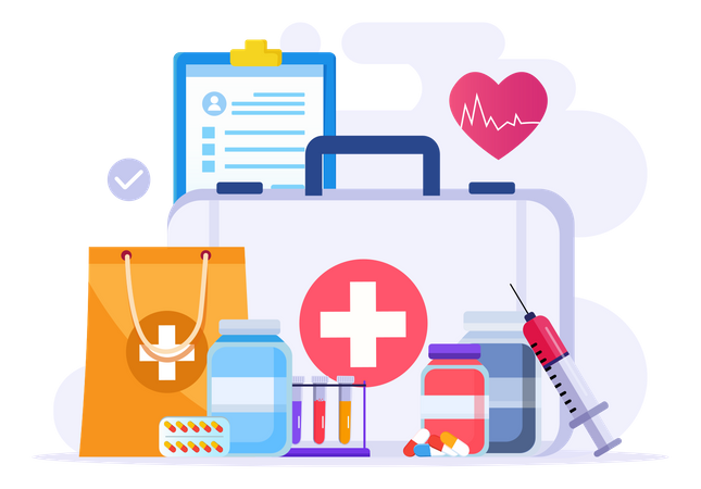 Medical Service  Illustration