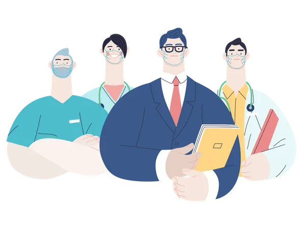 Medical staff  Illustration